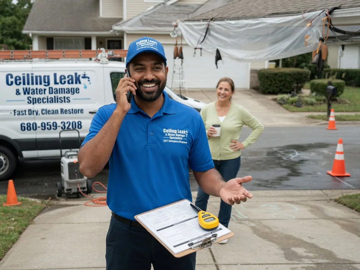 Ceiling Leak Cleanup Gwynedd, PA FAQs
